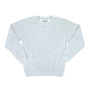 SWS Active Boyfriend Crew Neck Sweatshirt - Size Medium - Gray